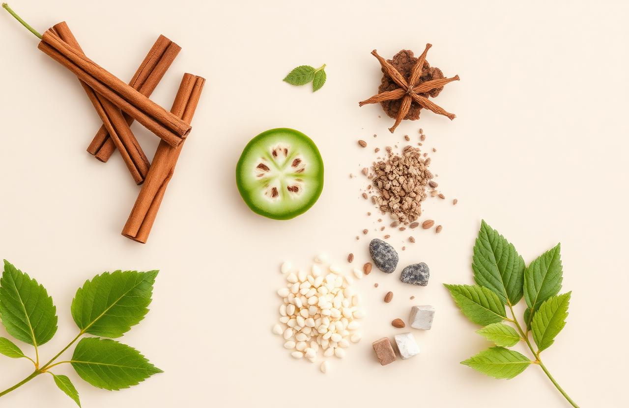 Natural ingredients used in Glucolyn supplement